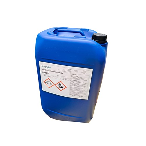 SODIO IPOCLORITO LIQUIDO 14/15% Misura: 25 kg