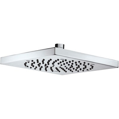 SOFFIONE "CUBE" AUTOPULENTE 210x210 CON SNODO CROMO Misura: Cromo