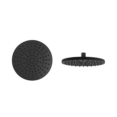 SOFFIONE DOCCIA CEFALU Misura: Nero Opaco Diam. 250 mm