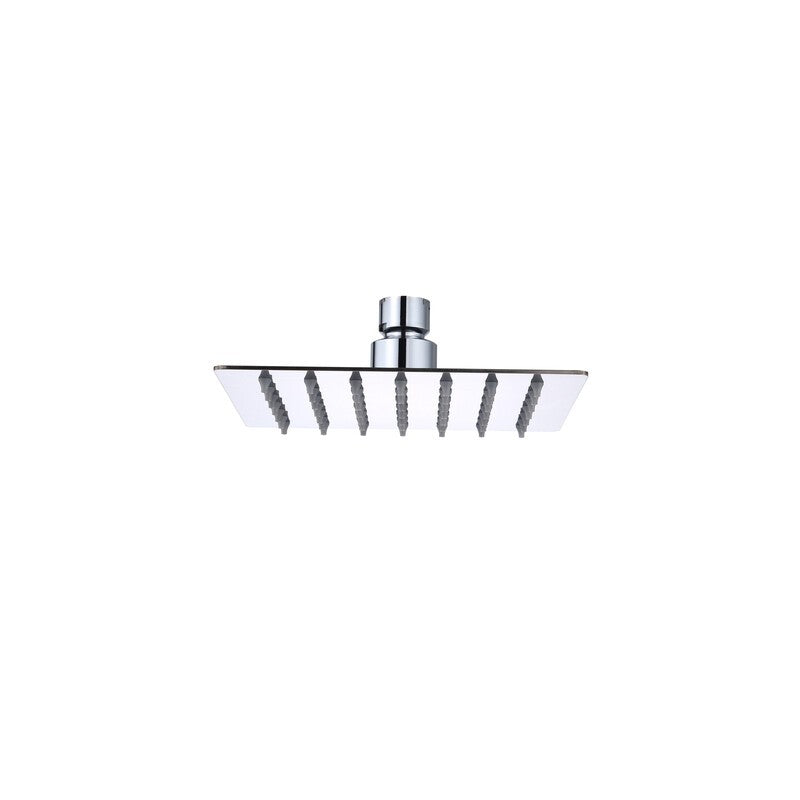 SOFFIONE DOCCIA INOX QUADRO 15X15 CM GROENLANDIA