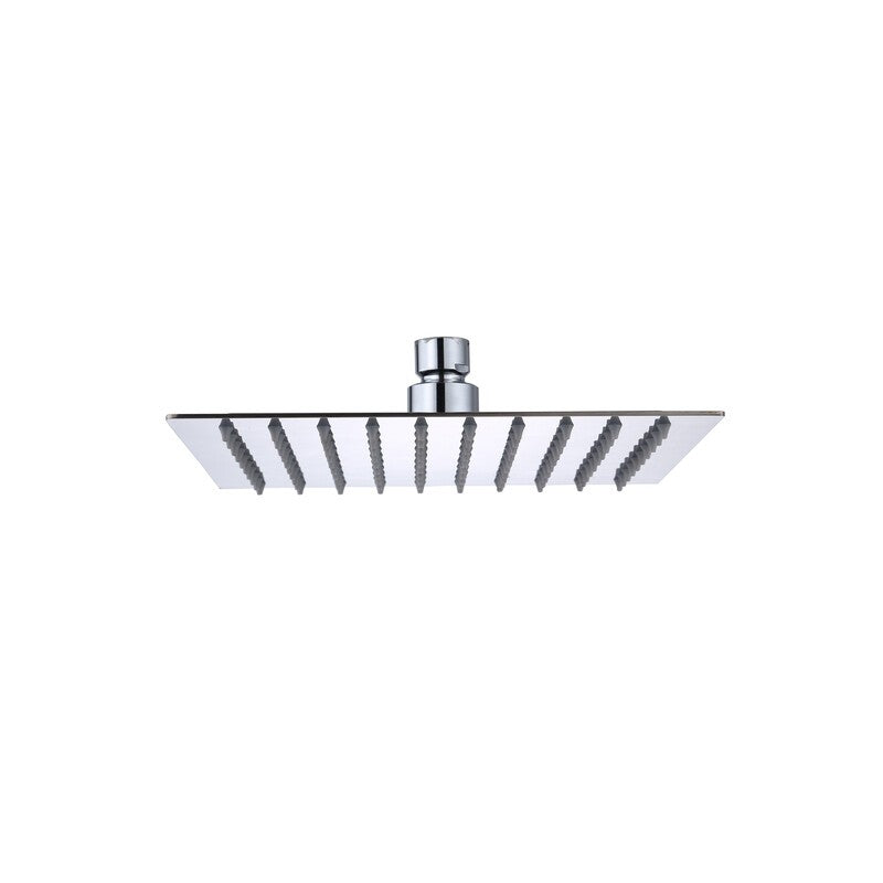 SOFFIONE DOCCIA INOX QUADRO 20X20 CM GROENLANDIA
