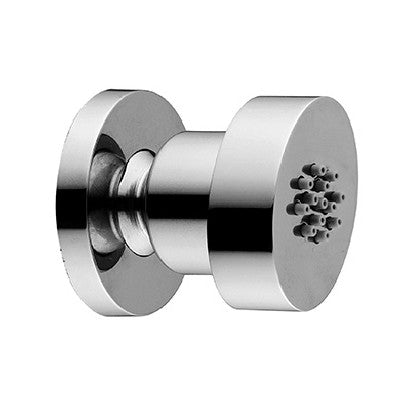 SOFFIONE PER GETTI LATERALI ELLITTICO CON ROSONE Misura: Diam. 48 mm
