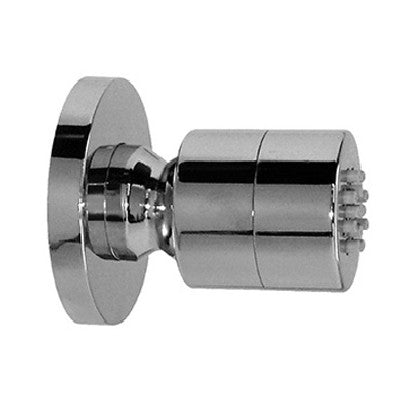 SOFFIONE PER GETTI LATERALI TONDO CON ROSONE Misura: Diam. 32 mm