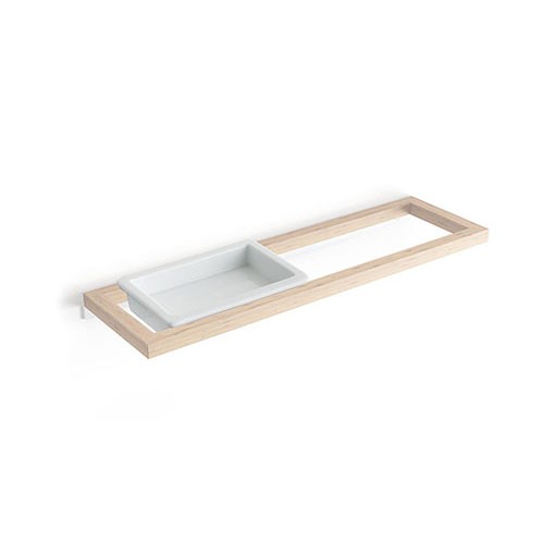 SOLO PORTASAPONE BAMBOO Misura: mm 154x107x30