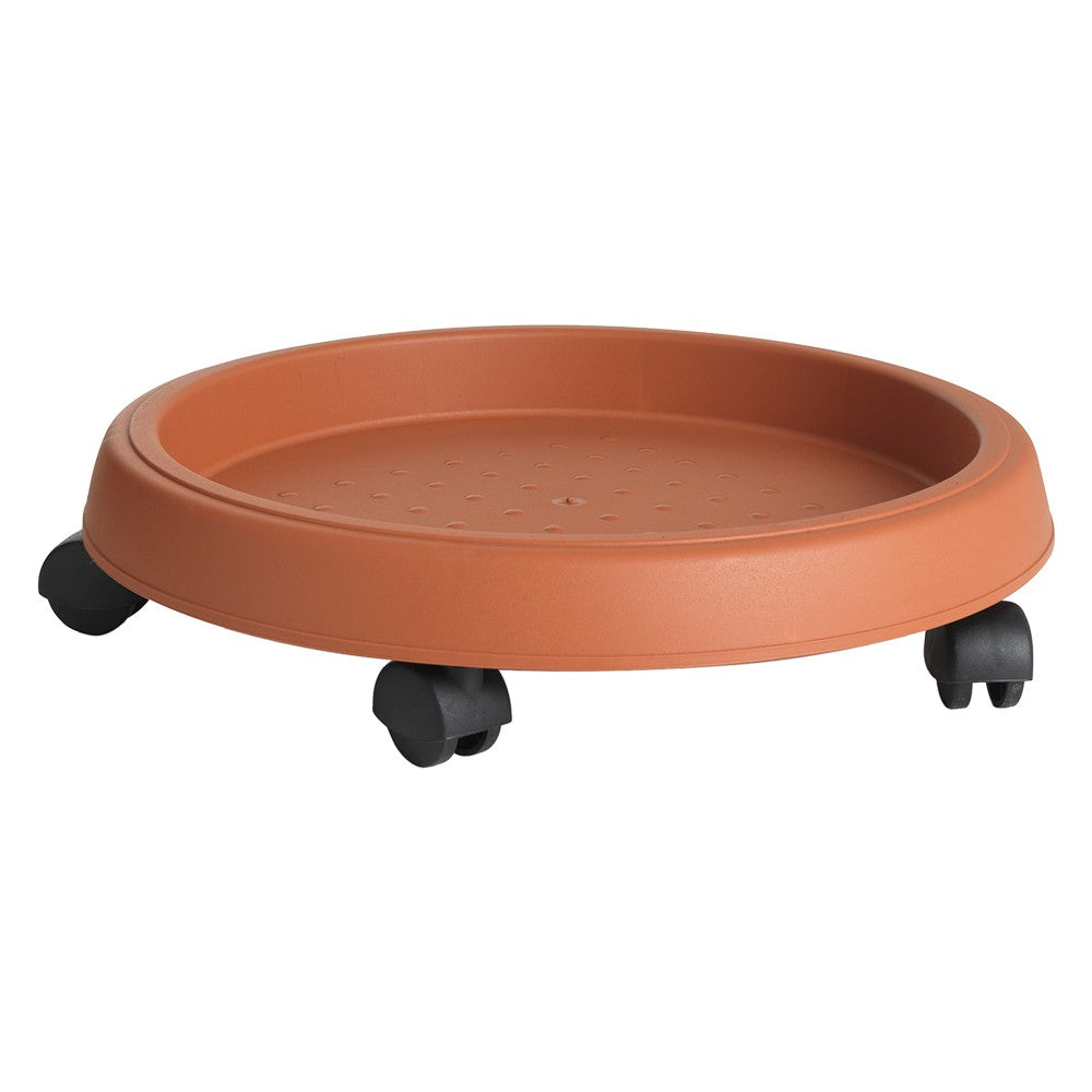 SOTTOVASO CIRCOLARE CON RUOTE Ø 35 cm