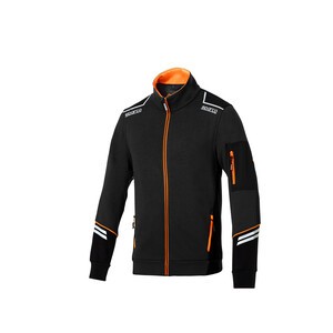 SPARCO FELPA ALABAMA BLACK ORANGE TG XXL