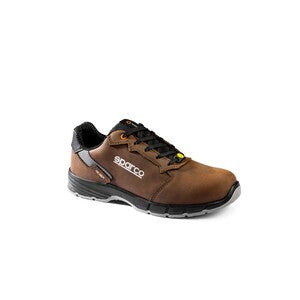 SPARCO SCARPE NINO S3P PELLE MARRONE N.47