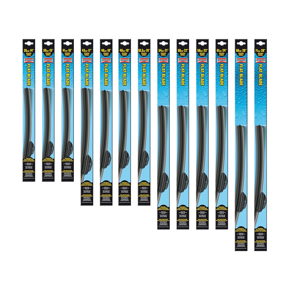SPAZZOLA TERGICRISTALLO 'FLAT BLADE' art. 8153 - cm. 61