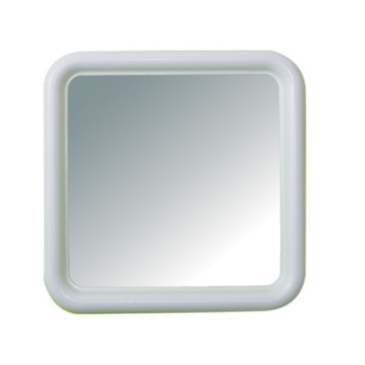 SPECCHIO SILVIA 328 50X50 CM BIANCO*