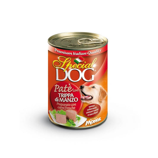 SPECIAL DOG PAT 400 G TRIPPA DI MANZO
