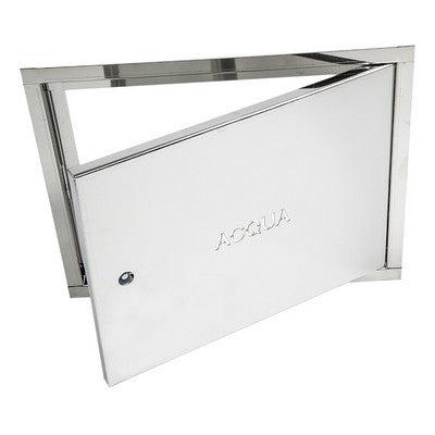 SPORTELLO PER PROTEZIONE ACQUA ZINCATO Misura: H1xL1(nicchia)26x36- HxL 30x40