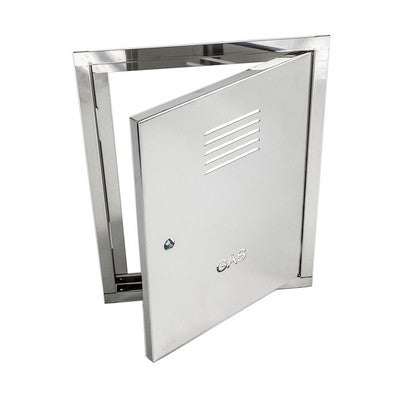 SPORTELLO PER PROTEZIONE GAS ZINCATO Misura: L1XH1(nicchia)41x56-LXH 45x60