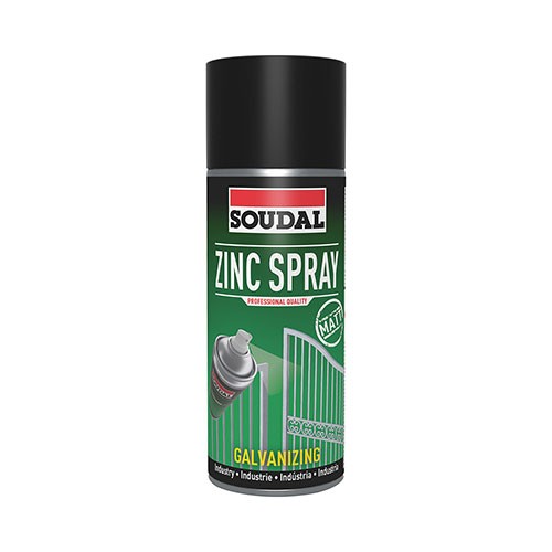 SPRAY ALLO ZINCO GRIGIO OPACO Misura: 400 ml