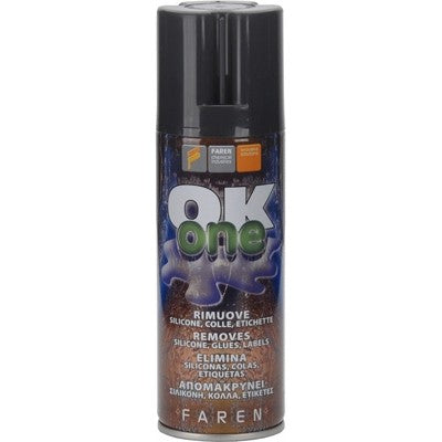 SPRAY RIMUOVI SILICONE E COLLE "OK ONE" 200 ML Misura: 200 ml