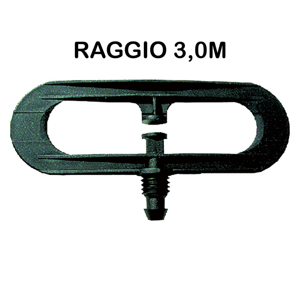 SPRUZZATORE A FARFALLA ø 4,0 - portata 350 l/h-raggio 3,0m