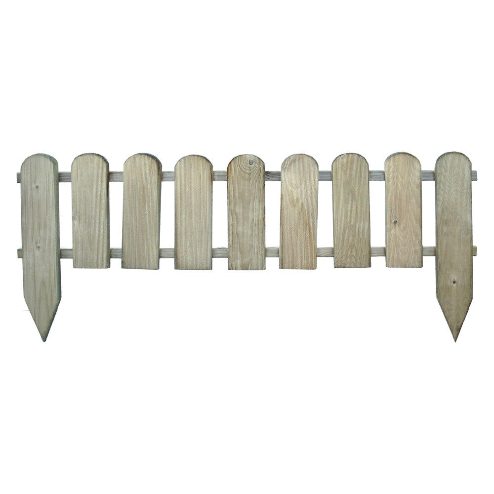 STECCATO IN LEGNO 'INGLESE I' cm. 110 x 2,4 x h.28/45