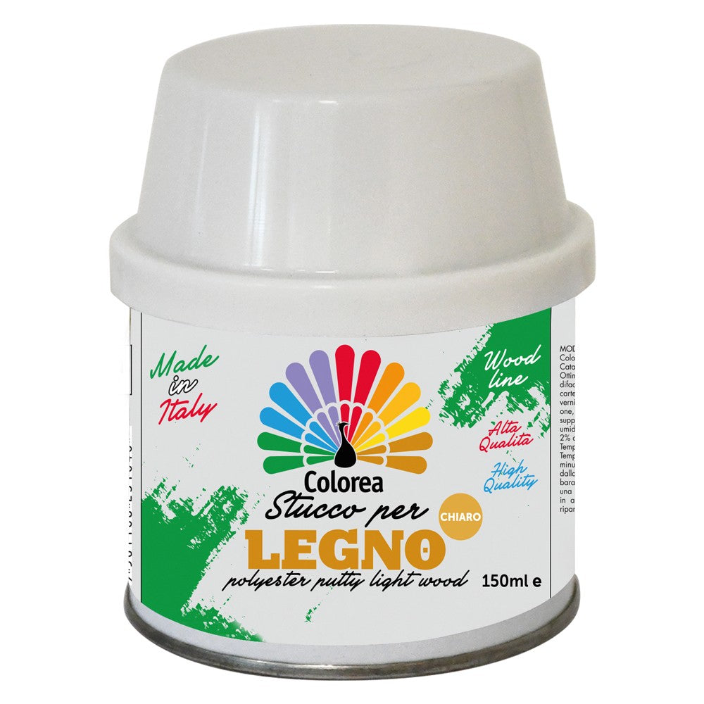 STUCCO PER LEGNO 'COLOREA' ml 750 - scuro