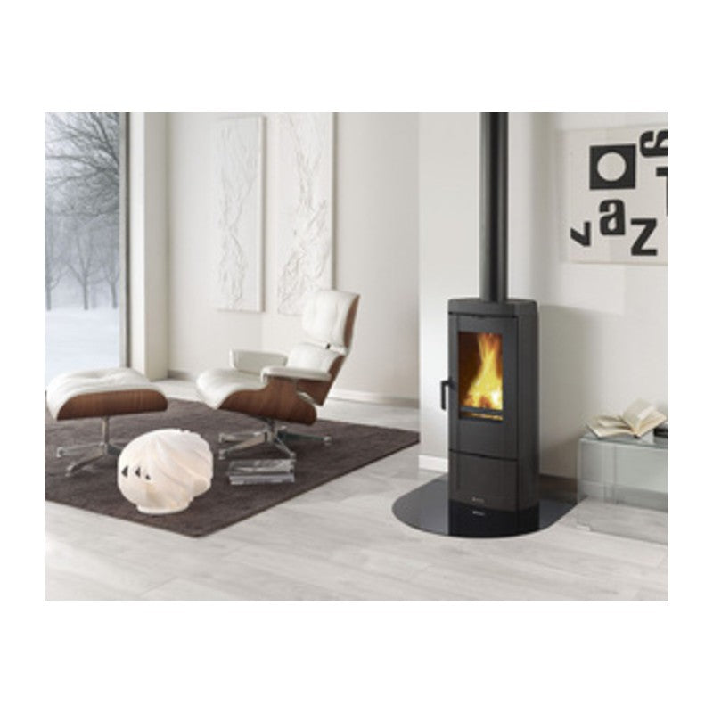 STUFA LEGNA GHISA 6.2 KW CANDY 4.0 ANTRACITE V0-3-4