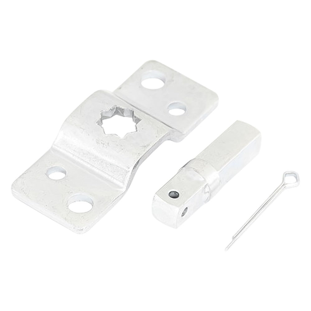 SUPPORTO FISSAGGIO PER MOTORE TAPPARELLE completo di perno quadro