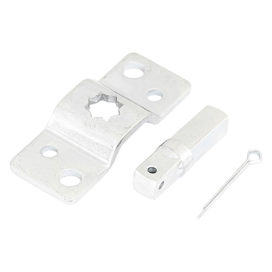 SUPPORTO FISSAGGIO PER MOTORE TAPPARELLE completo di perno quadro