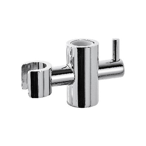 SUPPORTO SCORREVOLE IN ABS CROMATO PER ASTA D. 20 MM Misura: SCORREVOLE SC 208 OTTONE D. 20