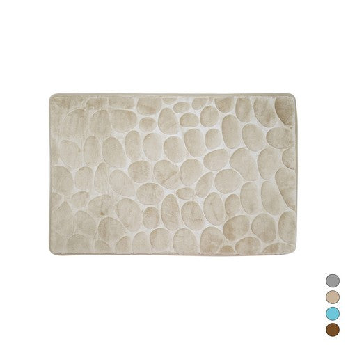 TAPPETO ANTISCIVOLO BAGNO CIOTTOLI 40X60 CM Misura: Azzurro