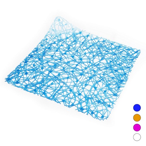 TAPPETO ANTISCIVOLO PER DOCCIA MOD. LUX CM 52x52 Misura: Cristallo