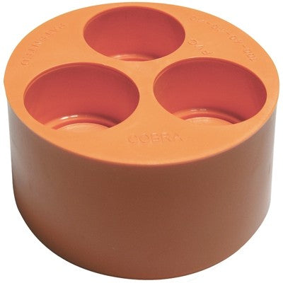 TAPPI DI RIDUZIONE 3 VIE Misura: Diam.100 x 40 x 40 x 40