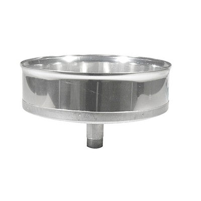 TAPPO CHIUSURA ACCIAIO 316L CON SPURGO Misura: Diam. 200