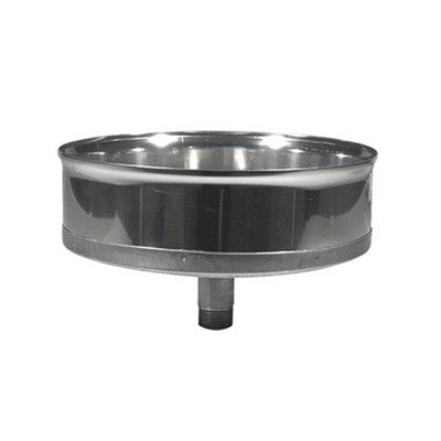 TAPPO CHIUSURA ACCIAIO CON SPURGO Misura: Diam. 140