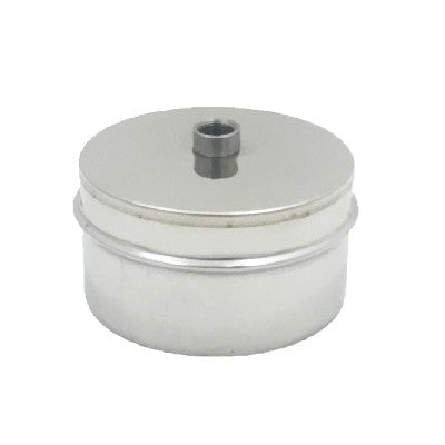 TAPPO CHIUSURA IN ACCIAIO MASCHIO CON SPURGO Misura: Diam. 160