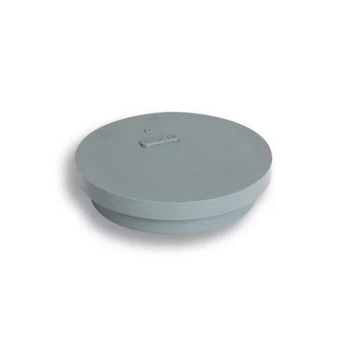 TAPPO DI CHIUSURA IN PVC GRIGIO Misura: D. 50 - H.20 mm