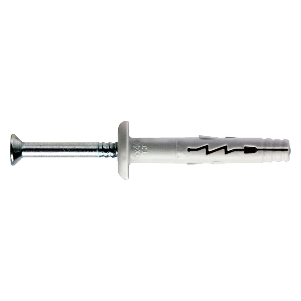 TASSELLO NYLON A PERCUSSIONE 'TURBO JET' TJ6-40B 6 x 40 - vite 3,8 x 45