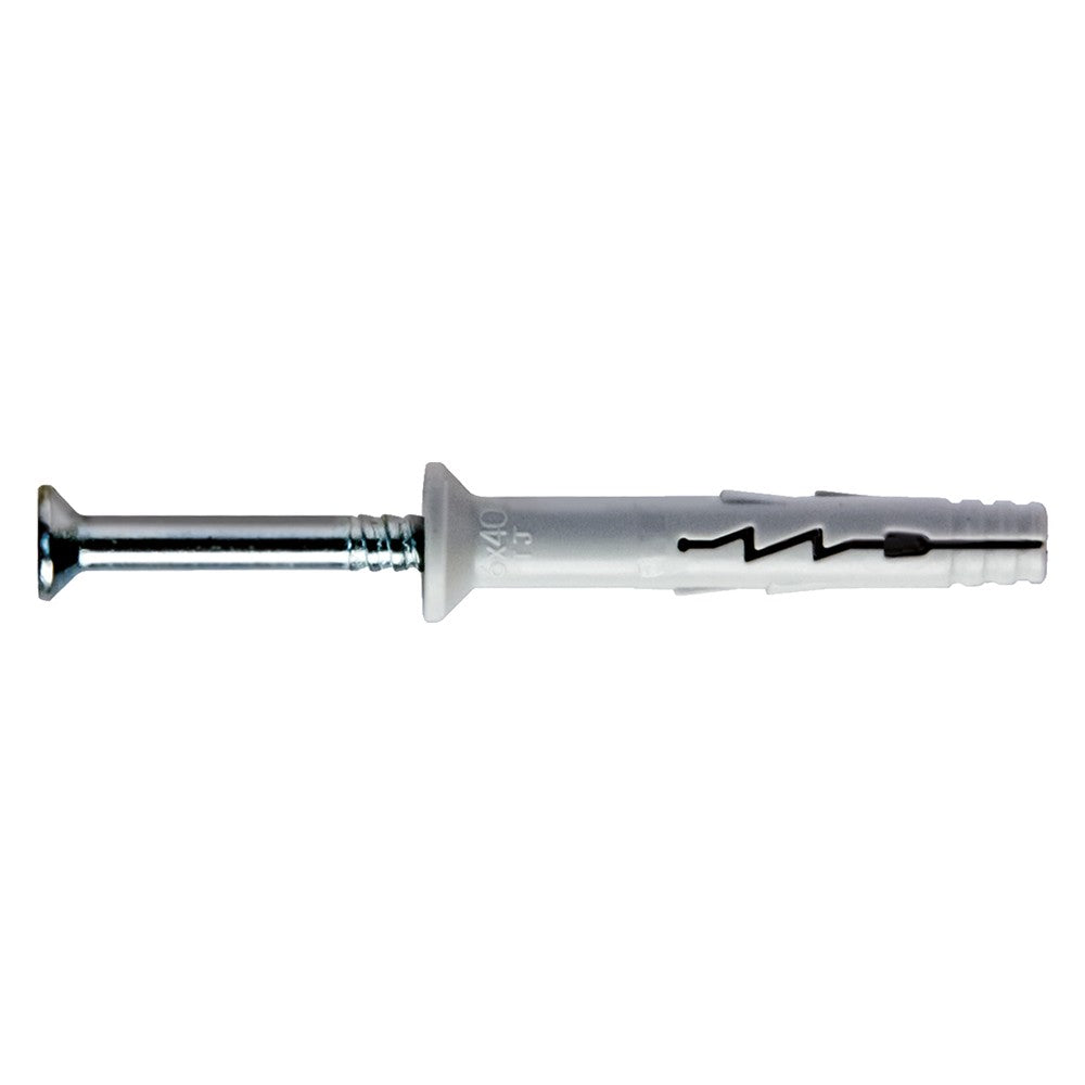 TASSELLO NYLON A PERCUSSIONE 'TURBO JET' TJ875SVB 8 x 75 - 4,8 x 80 pz10+10
