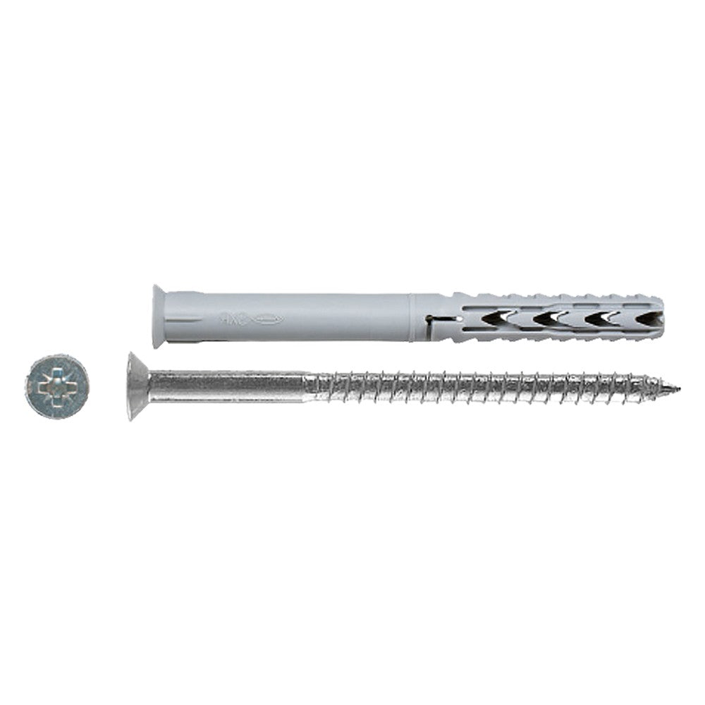 TASSELLO NYLON CON VITE 'SXRL-WZ LS' SXRL 8X100WZ LS Ø 8 x100