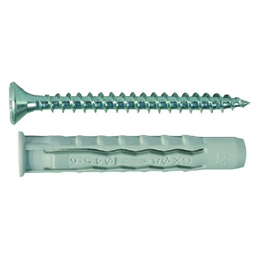 TASSELLO NYLON 'GL-VPS' mm 8 vite 5 x 50 - pz. 10