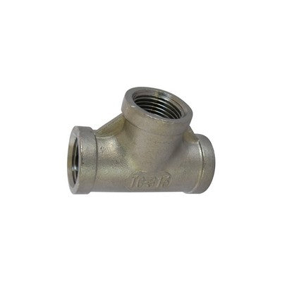 TEE A 90° F. F. F. ACCIAIO INOX Misura: 1/2"