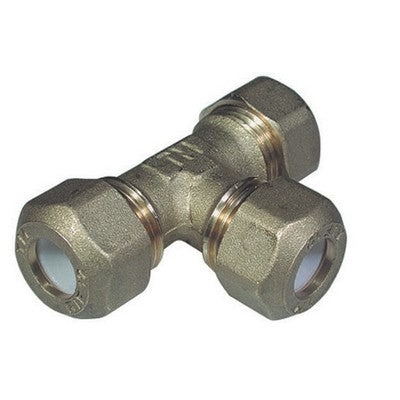TEE CON TRE DADI PER RAME CON OGIVA TEFLON TIEMME Misura: 1/2 x 10R