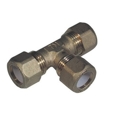 TEE CON TRE DADI PER RAME CON OGIVA TEFLON TIEMME Misura: 3/4 x 22