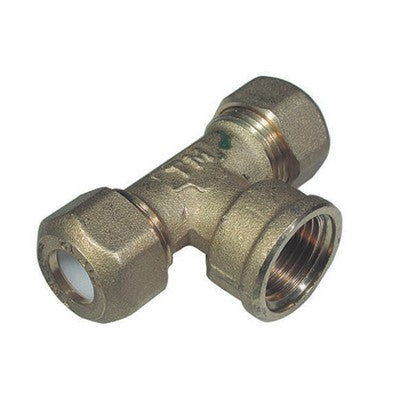 TEE FEMMINA PER RAME CON OGIVA TEFLON TIEMME Misura: 1/2 x 12R