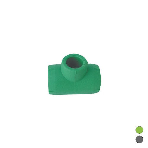 TEE RIDOTTO A 90° LISCIO IN POLIPROPILENE Misura: Diam. 50 x 20 x 50