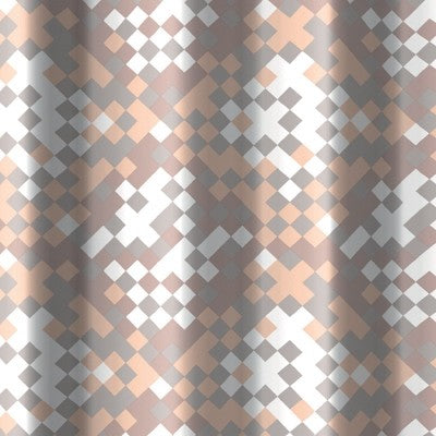TENDA PER DOCCIA 2 LATI IN TESSUTO CM. 120 X 200 Mod. Framm. Beige