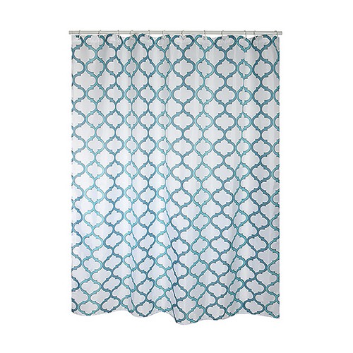TENDA PER DOCCIA IN TESSUTO POLIESTERE HANKO Misura: cm 180x200 Blu