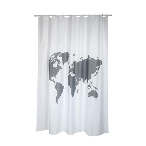 TENDA PER DOCCIA IN TESSUTO POLIESTERE WORLD Misura: cm 180x200