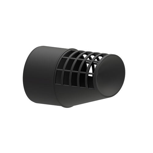 TERMINALE ORIZZONTALE SCARICO FUMI ANTIGOCCIA Misura: Diam. 80