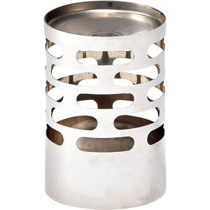 TERMINALE SCARICO PELLET INOX D  8 X H 14 CM AETERNUM