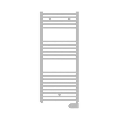 TERMOARREDO ELETTRICO H. 1160 MM CON TERMOSTATO TEKNO DIGIT Misura: Bianco L. 450 mm - W 500