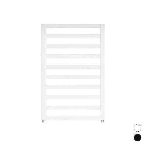 TERMOARREDO ZEHNDER QUARO H. 971 Misura: Nero Opaco Largh. cm 45