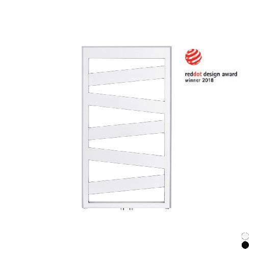 TERMOARREDO ZEHNDER RIBBON H. 965 Misura: Bianco Largh. cm 50