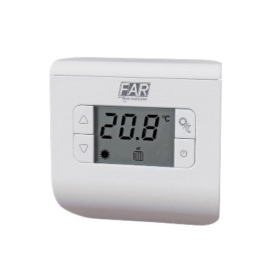 TERMOSTATO ELETTRONICO P/IMPIANTI DI RISCALDAMENTO E CONDIZIONAMENTO
